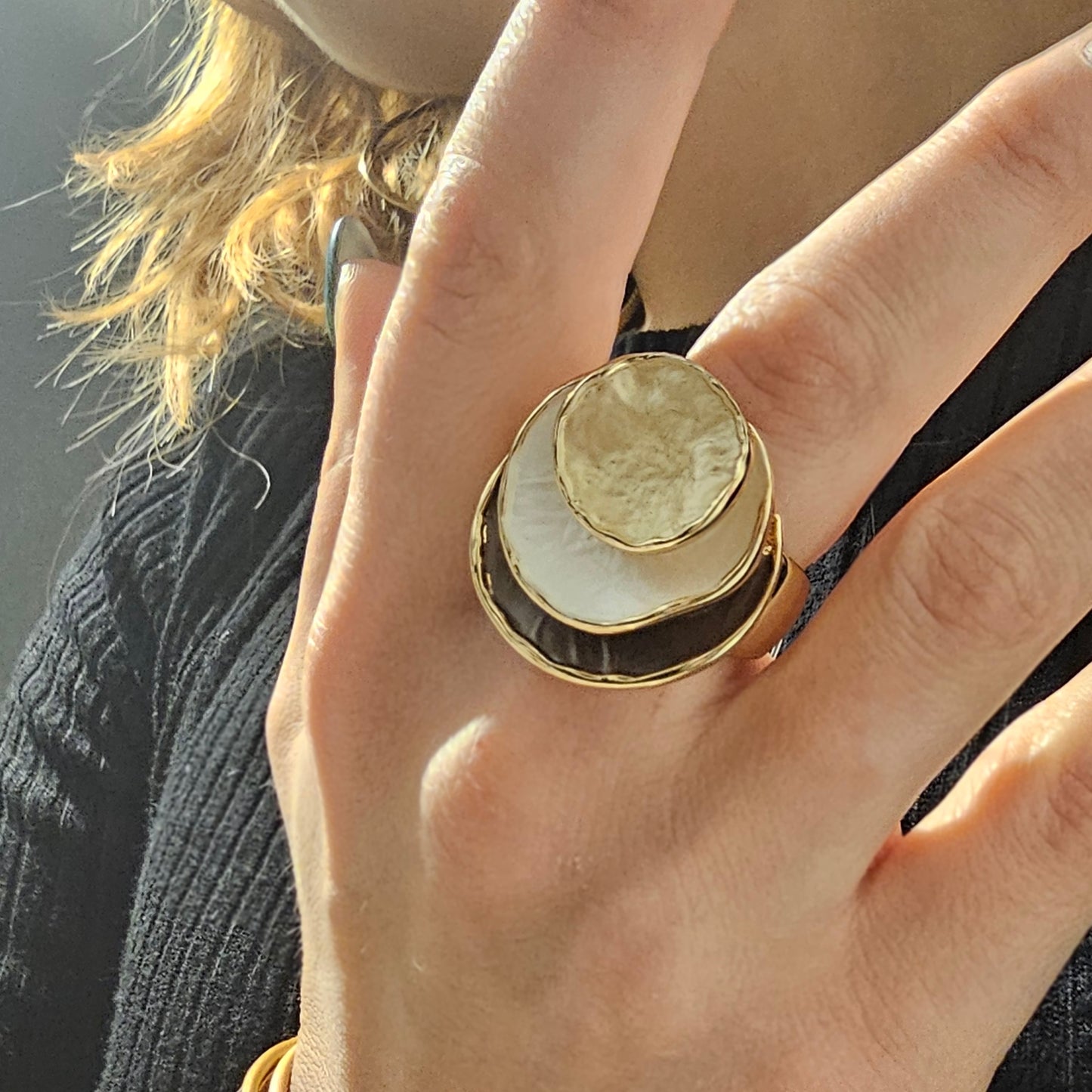 Anillo Eclissi Elastico