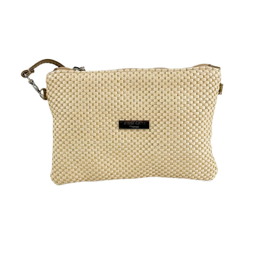 Borsa Pochette Rafia Brillante