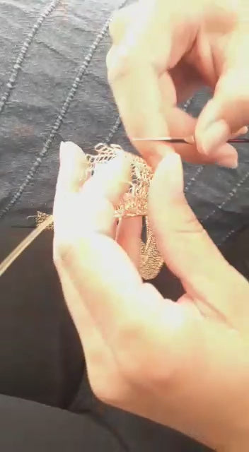 Particolare della lavorazione