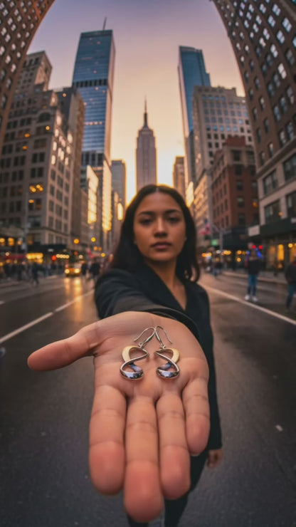 Boucles d'oreilles Infinito