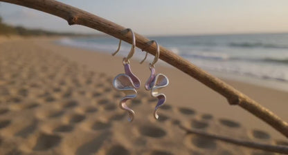 Waves earrings